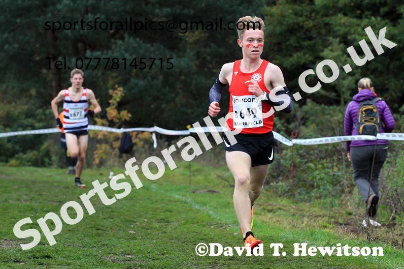 Mens Under-17s, 2022 National Cross Country Relays, Berry Hill Park, Mansfield.  Photo: David T. Hewitson/Sports for All Pics